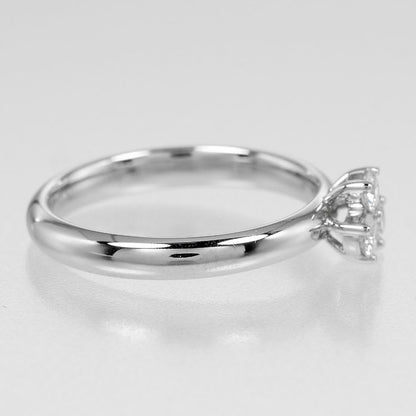 Tiffany & Co Aria Pt950 Platinum Diamond No 8 Women's 3.7 g Ring