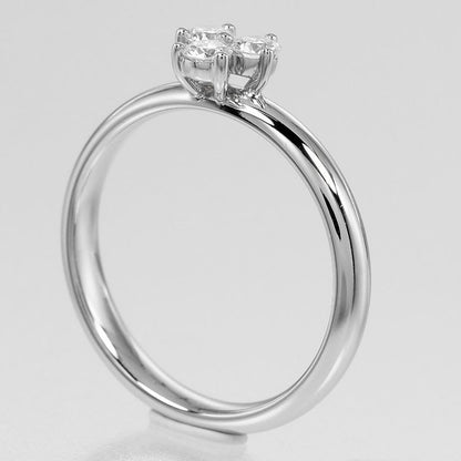 Tiffany & Co Aria Pt950 Platinum Diamond No 8 Women's 3.7 g Ring