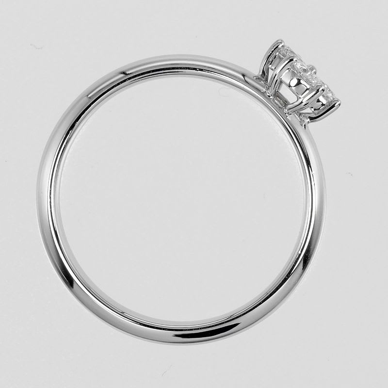 Tiffany & Co Aria Pt950 Platinum Diamond No 8 Women's 3.7 g Ring
