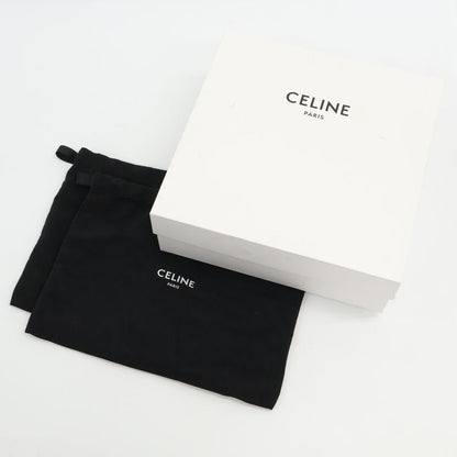 Celine Triomphe Hardware Claude Ankle Boots/chunky Heel Short Boots 38