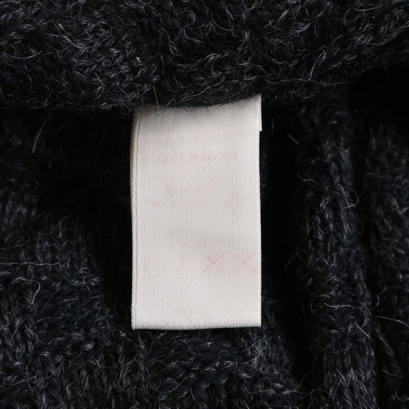 Louis Vuitton Wool Damier Pattern Long Sleeve Knit Sweater L