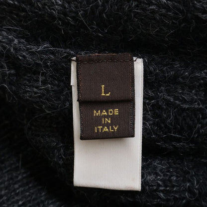 Louis Vuitton Wool Damier Pattern Long Sleeve Knit Sweater L