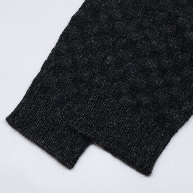 Louis Vuitton Wool Damier Pattern Long Sleeve Knit Sweater L