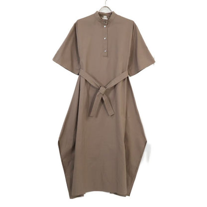 Hermes [24ss] 4h0502db Mosaique H Mosaic Jacquard Belted Country Dress 32