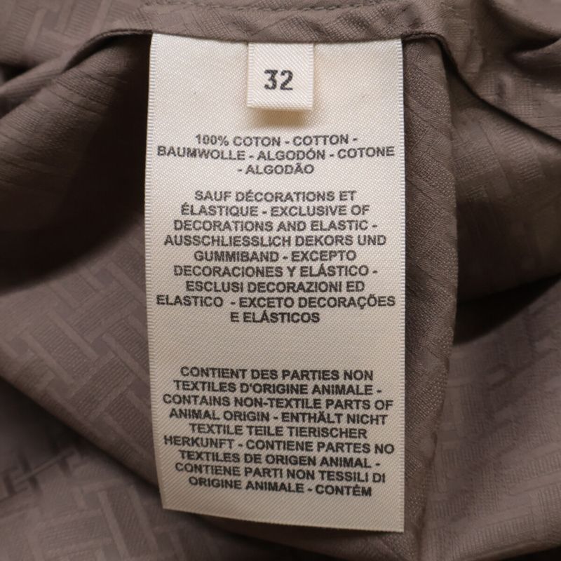 Hermes [24ss] 4h0502db Mosaique H Mosaic Jacquard Belted Country Dress 32