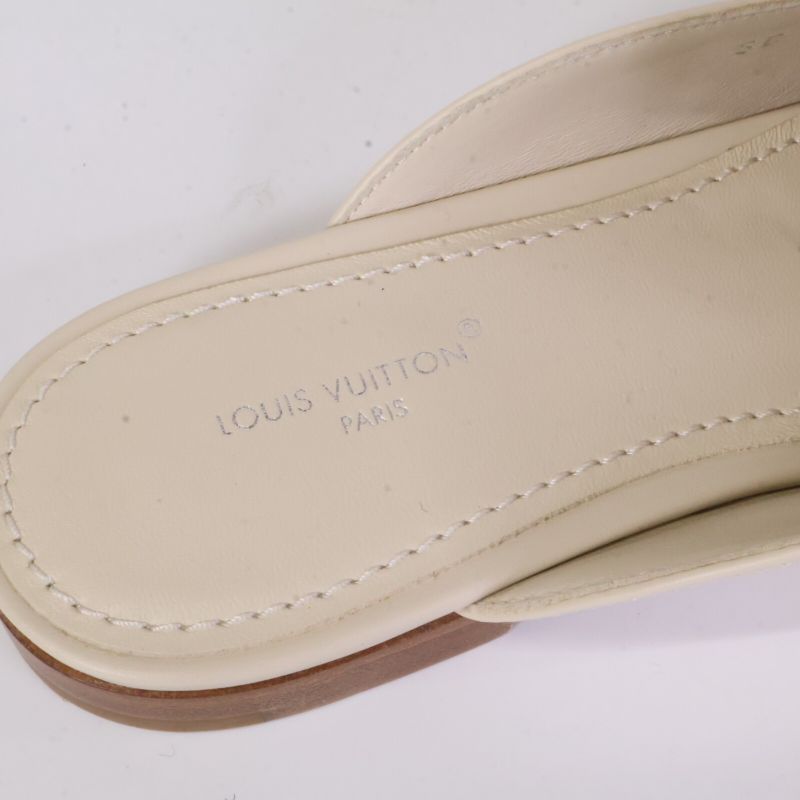 Louis Vuitton [similar] M11359 Capri Line Logo Mule 37