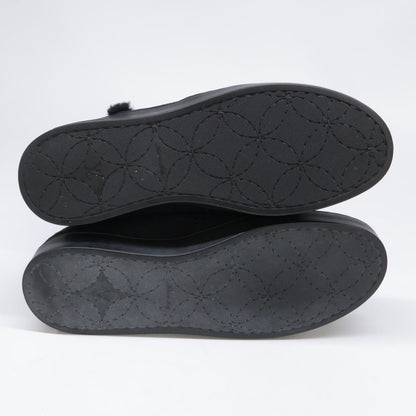 Louis Vuitton 3-belt Hardware Shearling Long Boots 36