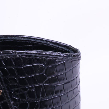 Fendi Similar Croco Shape Push Cut Walk Western Boots 36