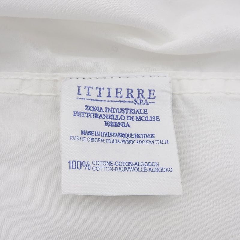 Versace Jeans Versace Jeans 100 Cotton Silver Medusa Button Band Collar L S