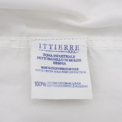 Versace Jeans Versace Jeans 100 Cotton Silver Medusa Button Band Collar L S