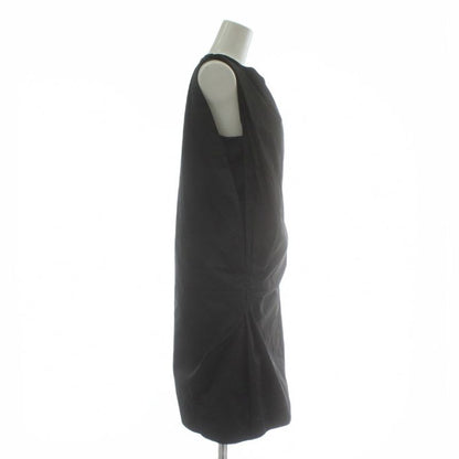 Balenciaga Black Dress Sleeveless Knee Length Deformation 36 XS