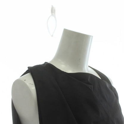 Balenciaga Black Dress Sleeveless Knee Length Deformation 36 XS