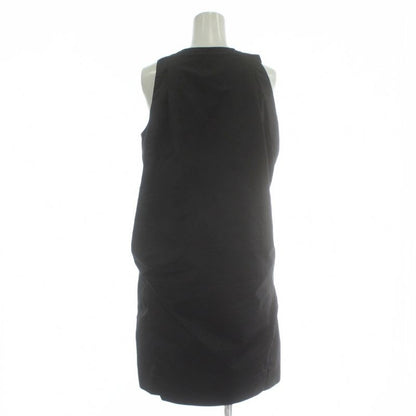 Balenciaga Black Dress Sleeveless Knee Length Deformation 36 XS