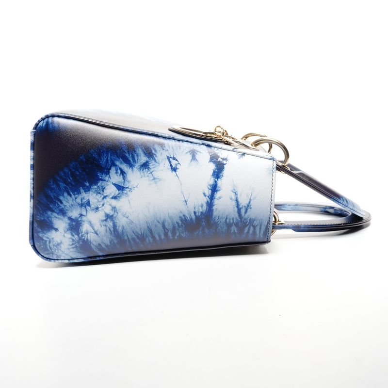 Dior Handbag Jacquard Shoulder 2-Way Tie Dye