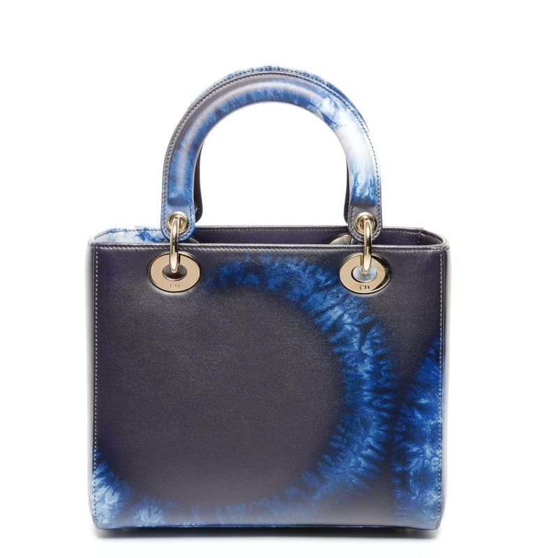 Dior Handbag Jacquard Shoulder 2-Way Tie Dye