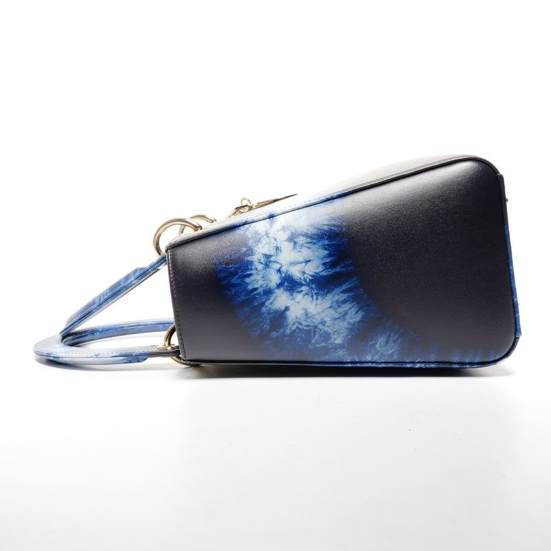Dior Handbag Jacquard Shoulder 2-Way Tie Dye