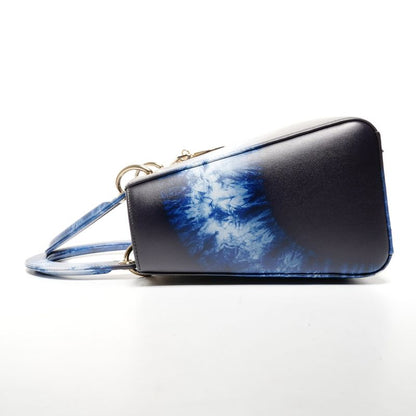 Dior Handbag Jacquard Shoulder 2-Way Tie Dye