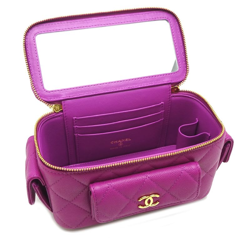 Chanel Chanel Shoulder Bag Vanity Case Ap3017