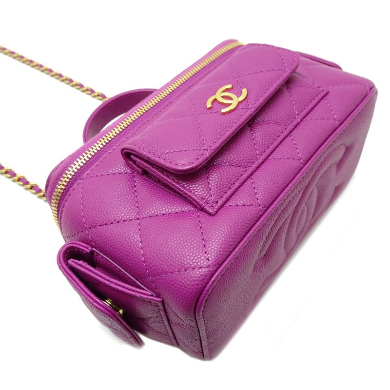 Chanel Chanel Shoulder Bag Vanity Case Ap3017
