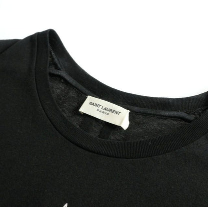 Saint Laurent Paris 16AW Palladium Star Print T-shirt Cut And Sewn S Black