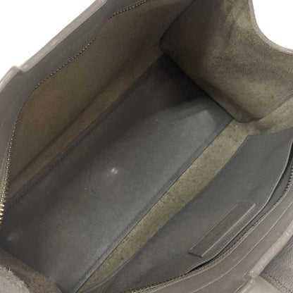 Saint Laurent Paris Handbag Baby Cabas 424868 Grey Leather