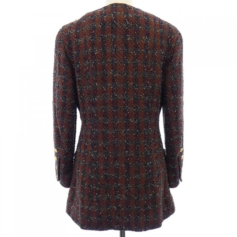 Vintage Chanel 21161876 Collarless Jacket