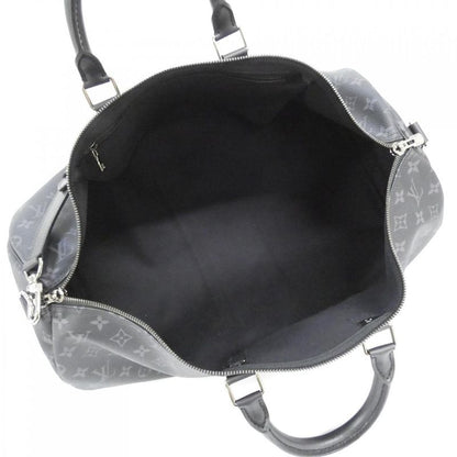 Louis Vuitton Monogram Eclipse Keepall Bandouliere 55cm (21.65in) M40605 Boston