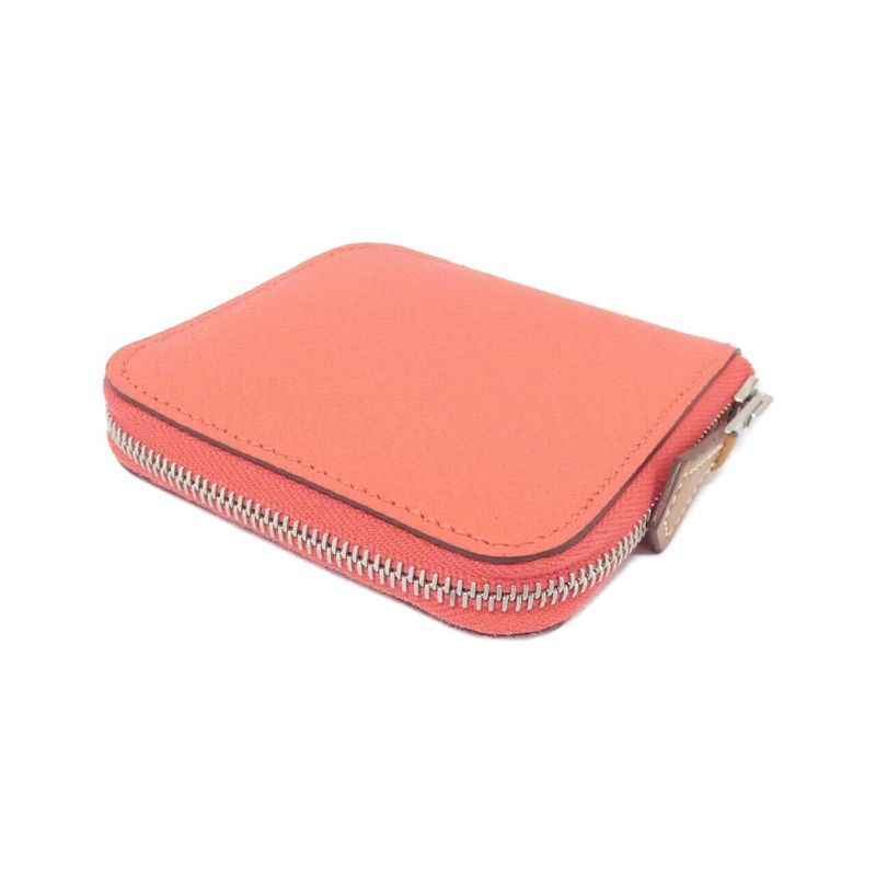 Hermes Carre EN Boucles Silk In Porto Monet Coin Case