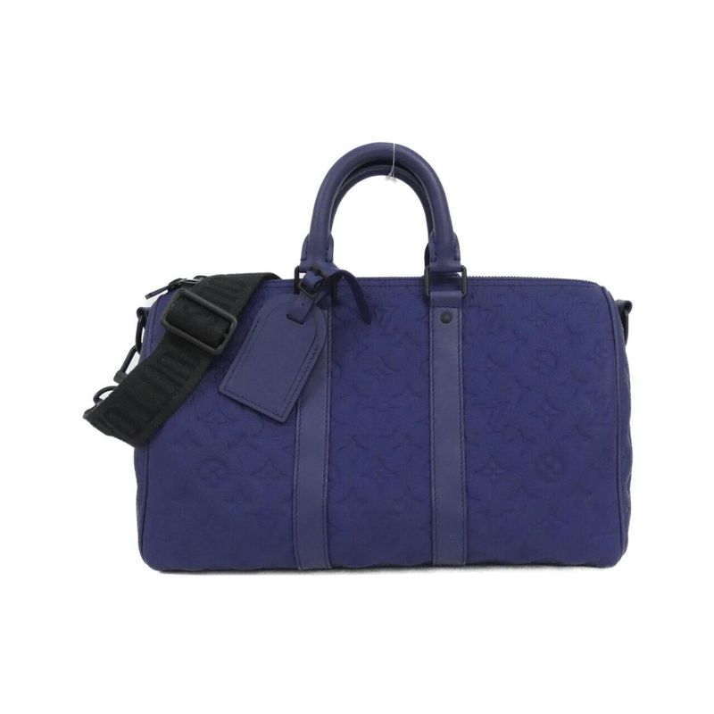 Louis Vuitton Taurillon Monogram Keepall Bandouliere 35cm (13.78in) M11691 Bag