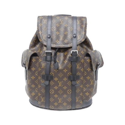 Louis Vuitton Monogram Macassar Christopher MM M43735 Backpack Sac