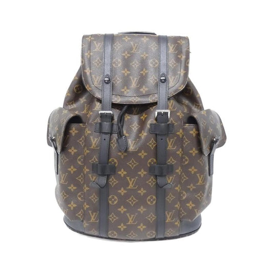 Louis Vuitton Monogram Macassar Christopher MM M43735 Backpack Sac