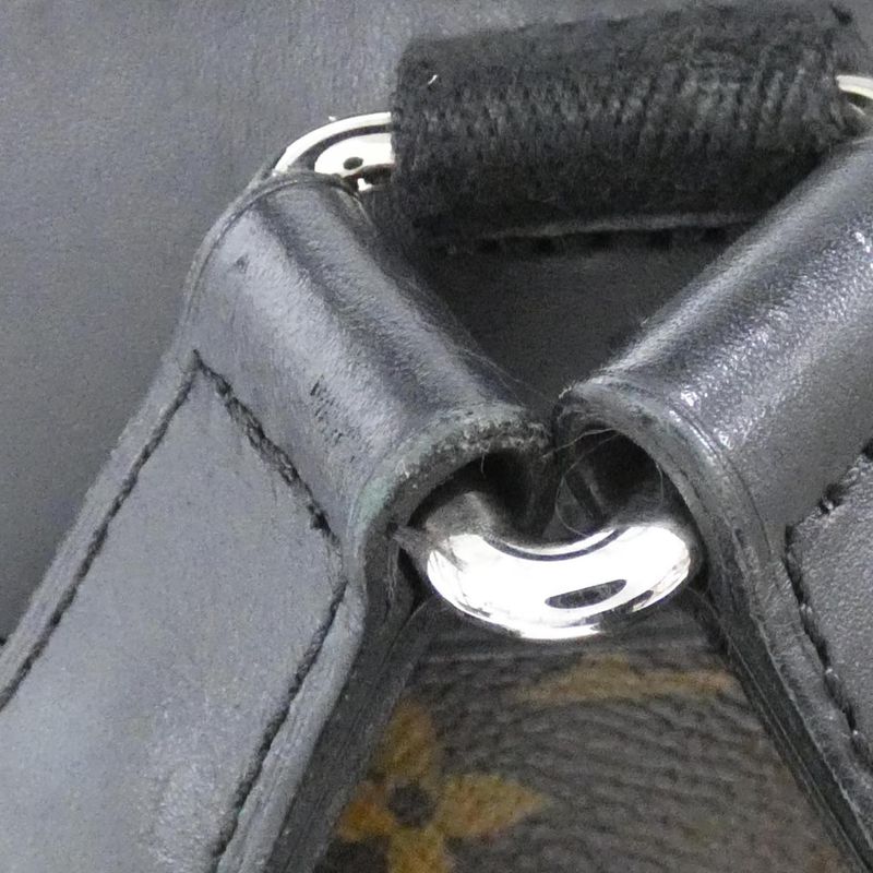 Louis Vuitton Monogram Macassar Christopher MM M43735 Backpack Sac