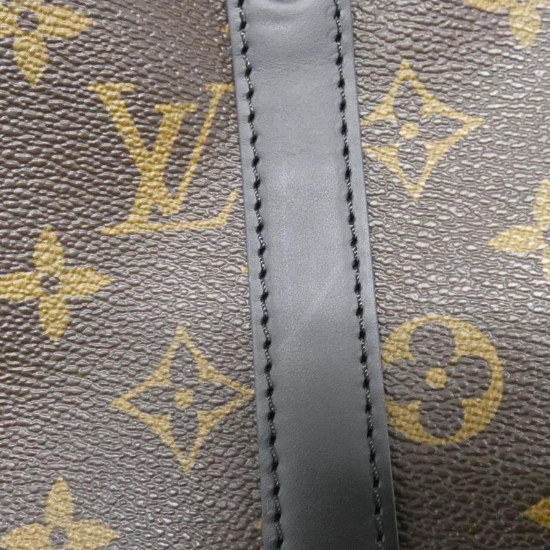 Louis Vuitton Monogram Macassar Porte Documin Voyage PM M52005 Bag