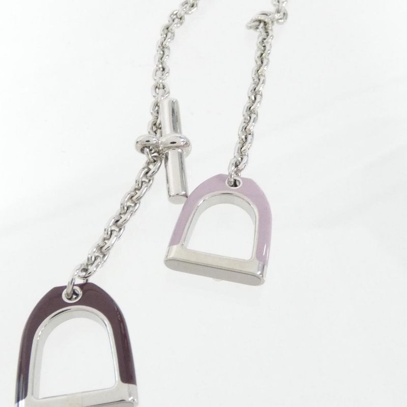 Hermes Etrier 100088fp Necklace
