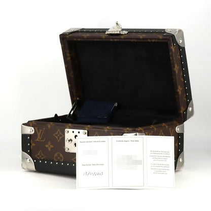 Louis Vuitton Tambour Automatic Steel Blue W1st20 SS Automatic Winding