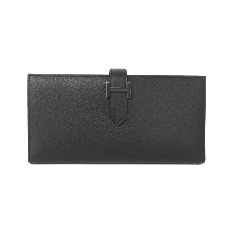 Hermes Bearn Soufflé Monochrome 085915ch Wallet