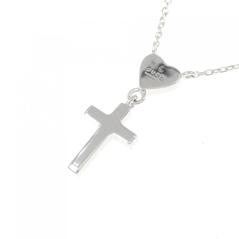 Gucci Cross Diamond Necklace