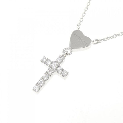 Gucci Cross Diamond Necklace