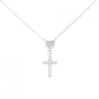 Gucci Cross Diamond Necklace