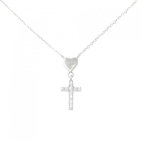 Gucci Cross Diamond Necklace