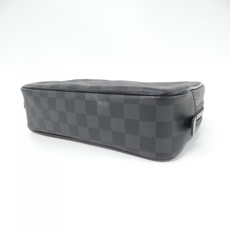 Louis Vuitton Damier Graphite Trousse Toilette GM N47521 Pouch