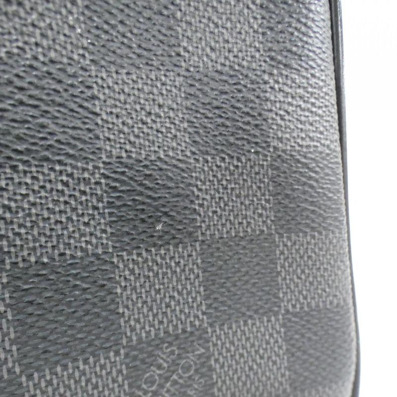 Louis Vuitton Damier Graphite Trousse Toilette GM N47521 Pouch