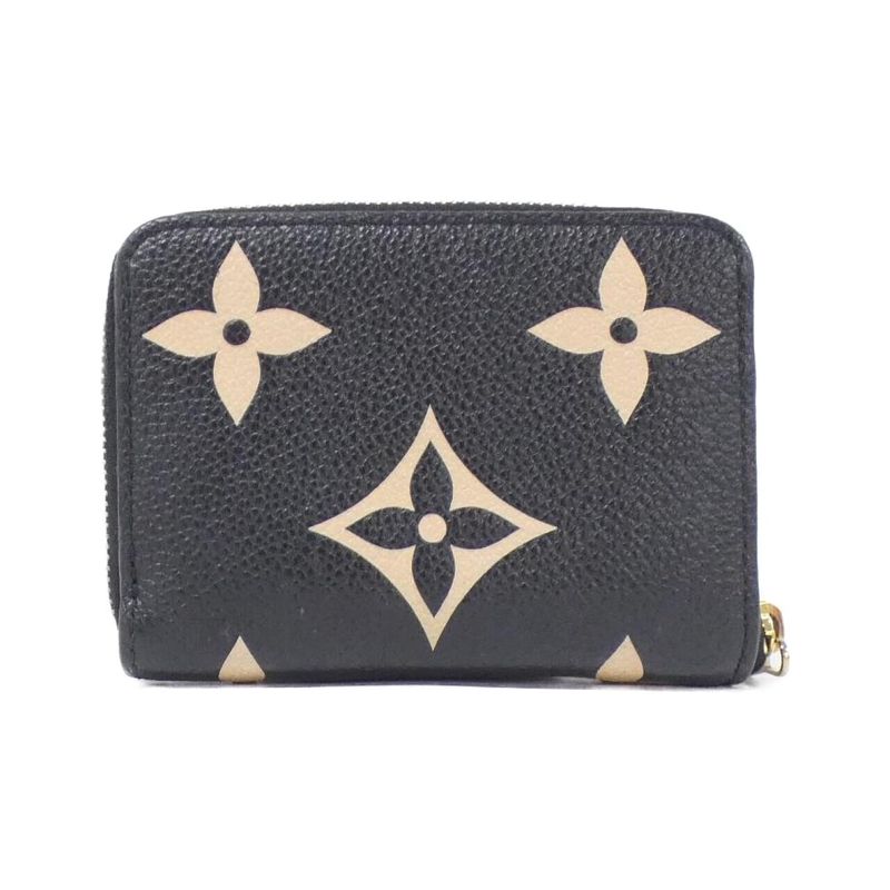 Louis Vuitton Bicolor Monogram Empreinte Zippy Coin Purse M69787 Coin Case