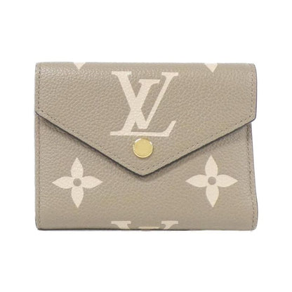 Louis Vuitton Bicolor Monogram Empreinte Portefeuille Victorine M81861 Wallet