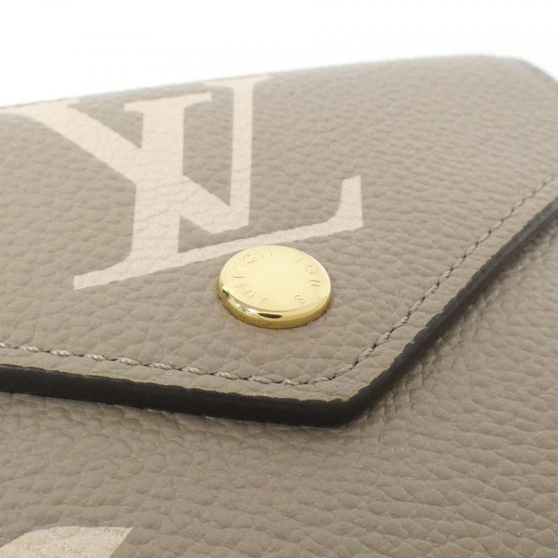Louis Vuitton Bicolor Monogram Empreinte Portefeuille Victorine M81861 Wallet
