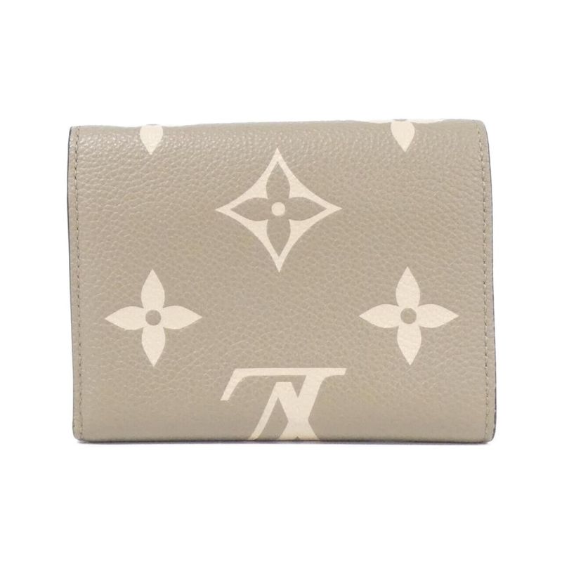 Louis Vuitton Bicolor Monogram Empreinte Portefeuille Victorine M81861 Wallet