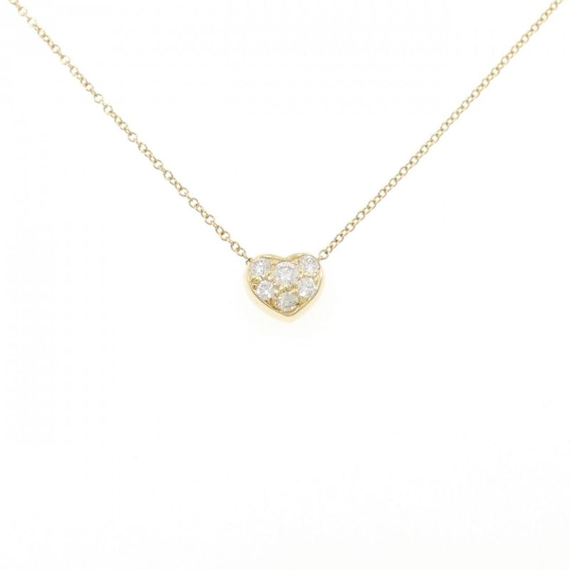Tiffany & Co Pave Heart Necklace