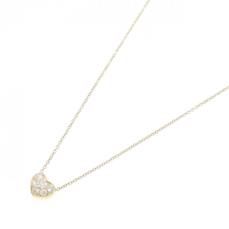Tiffany & Co Pave Heart Necklace