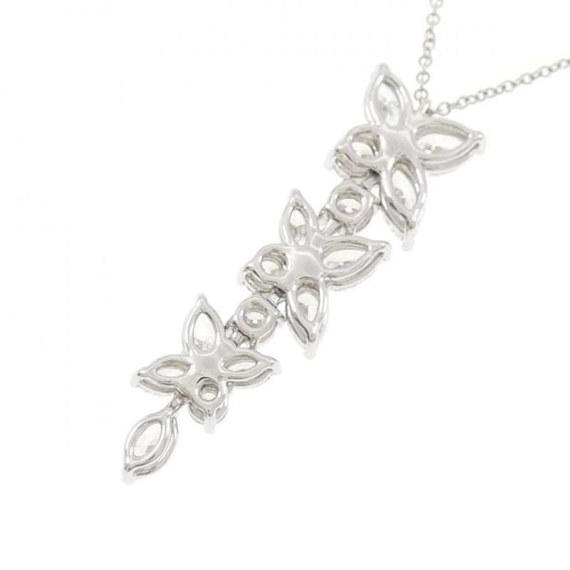 Tiffany & Co Victoria Mixed Cluster Drop Necklace