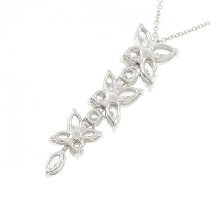 Tiffany & Co Victoria Mixed Cluster Drop Necklace